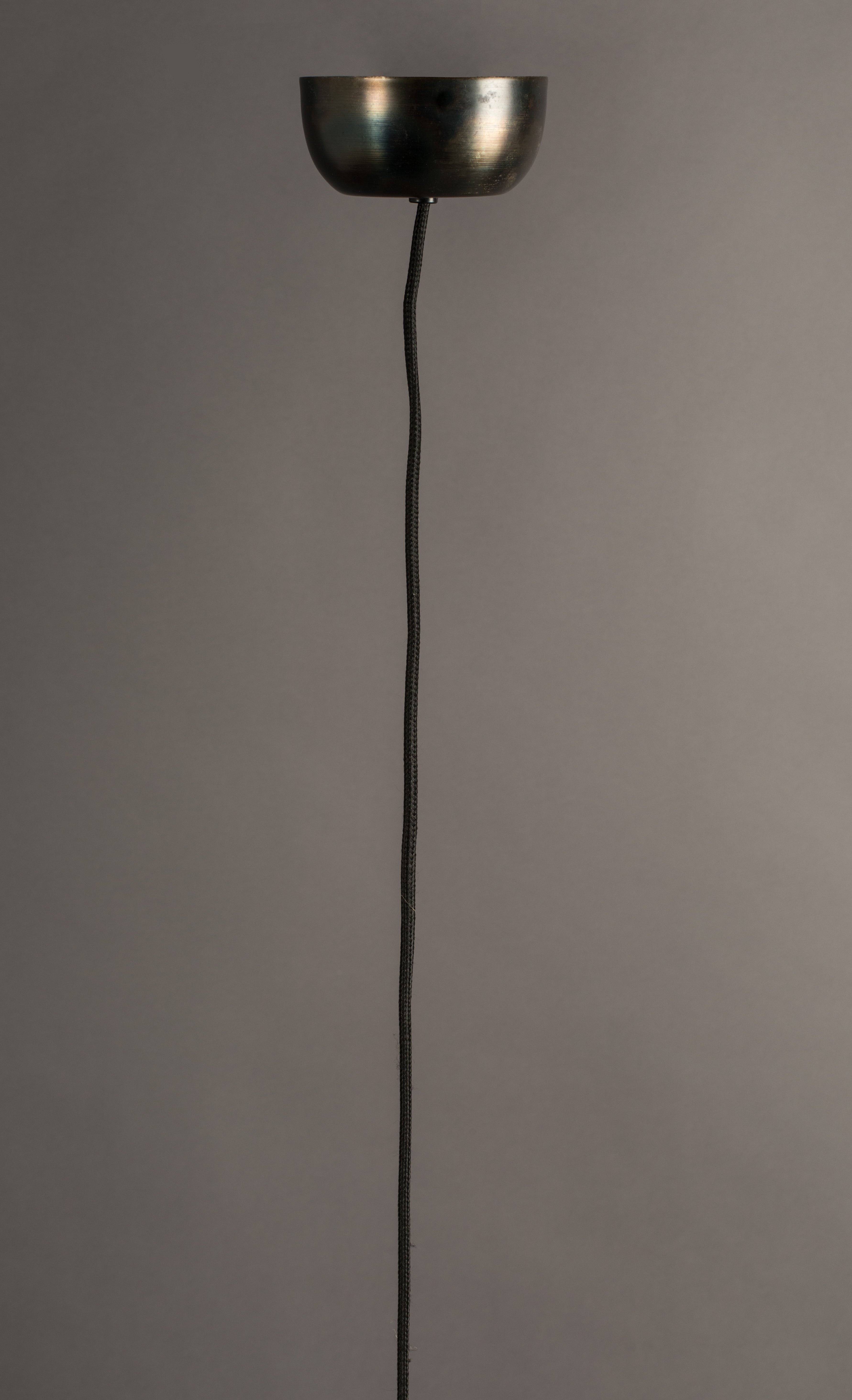 Dutchbone Doppio Burnished Iron Pendant Lamp